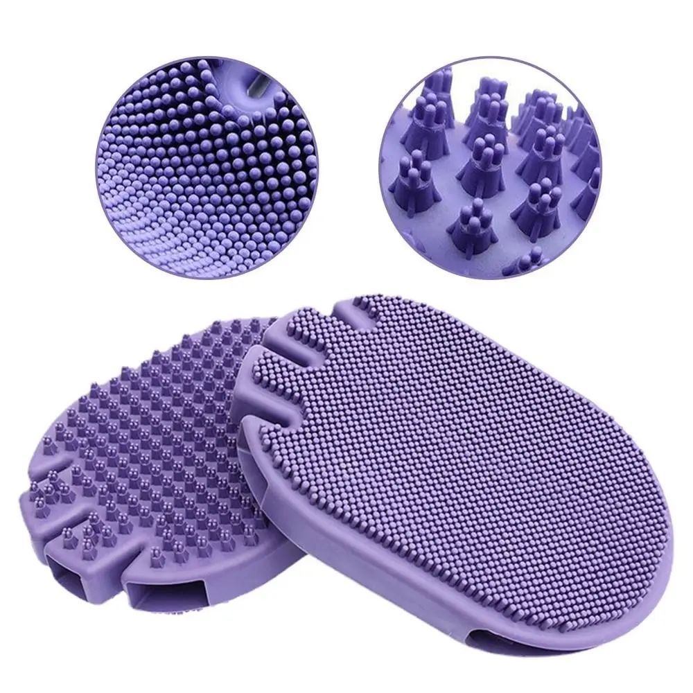 Pet Shampoo Massage Brush | Dual Sided Dog Grooming Brush | Klickingz