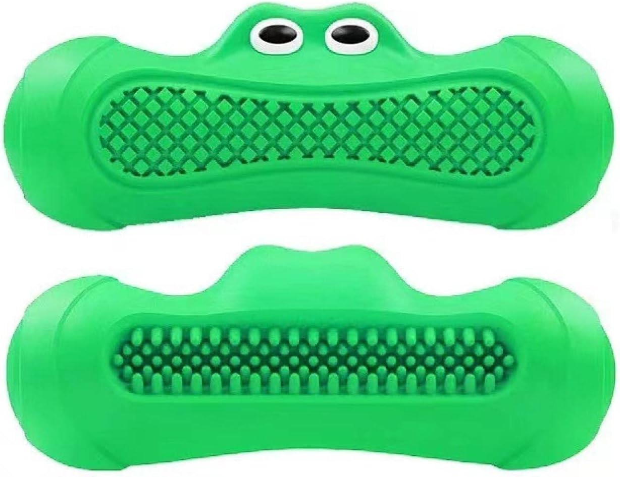 Vocal Rugby Natural Rubber Dog Chew Toy | Bite Resistant | Klickingz