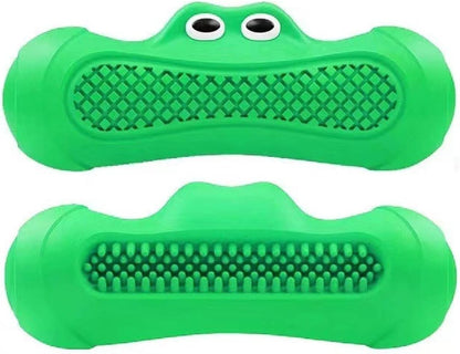 Vocal Rugby Natural Rubber Dog Chew Toy | Bite Resistant | Klickingz