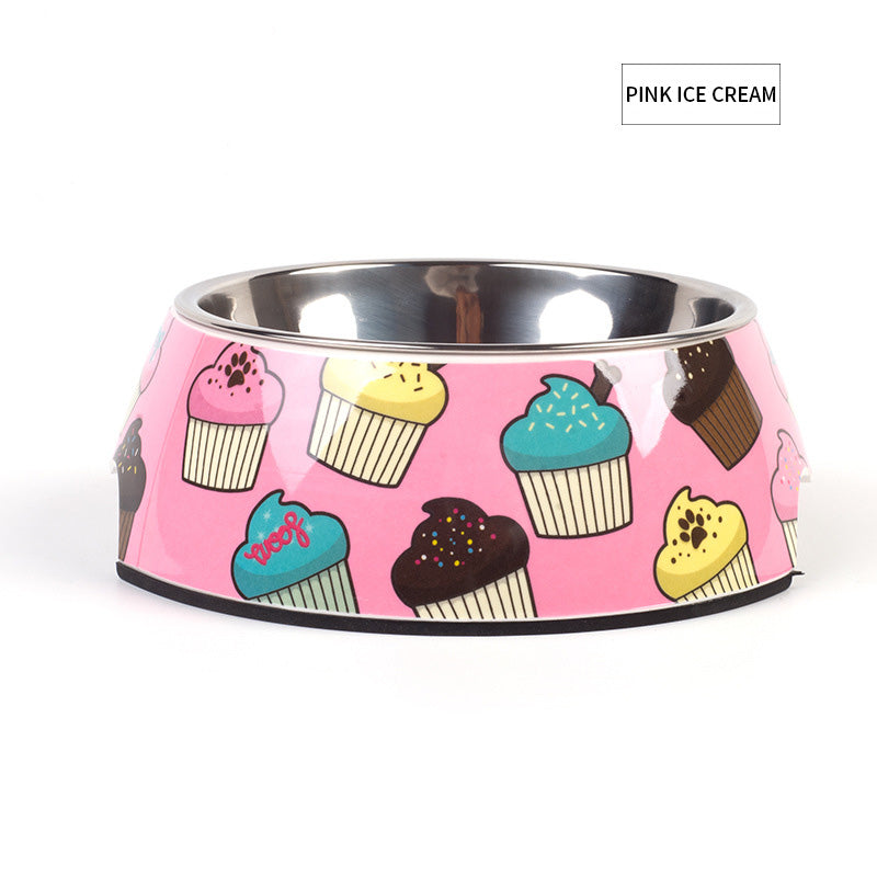 Food Grade Stainless Steel Dog Bowl | Non-Slip Pet Dish | Klickingz