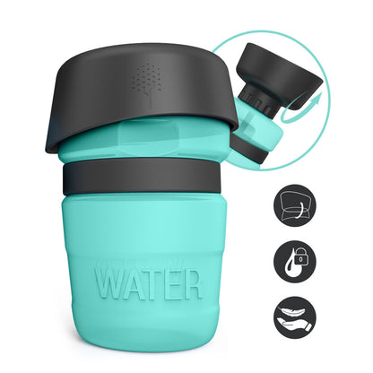 Foldable Pet Outdoor Travel Water Bottle | Dog Dispenser | Klickingz
