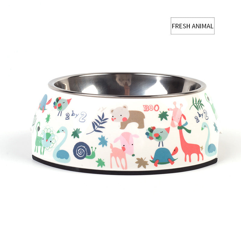 Food Grade Stainless Steel Dog Bowl | Non-Slip Pet Dish | Klickingz
