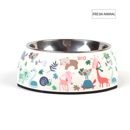 Food Grade Stainless Steel Dog Bowl | Non-Slip Pet Dish | Klickingz