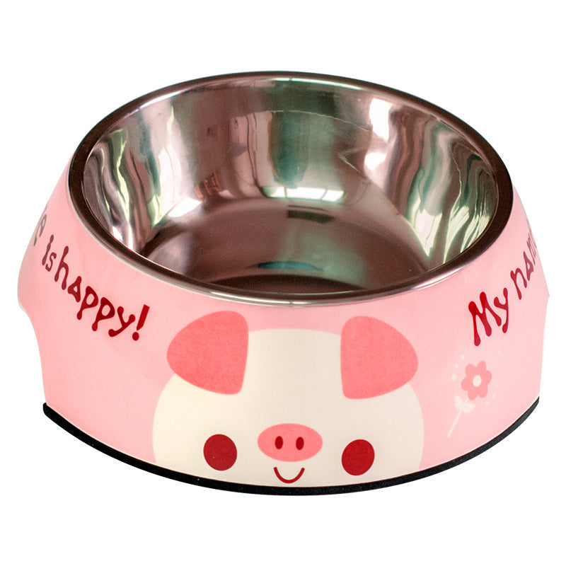 Food Grade Stainless Steel Dog Bowl | Non-Slip Pet Dish | Klickingz