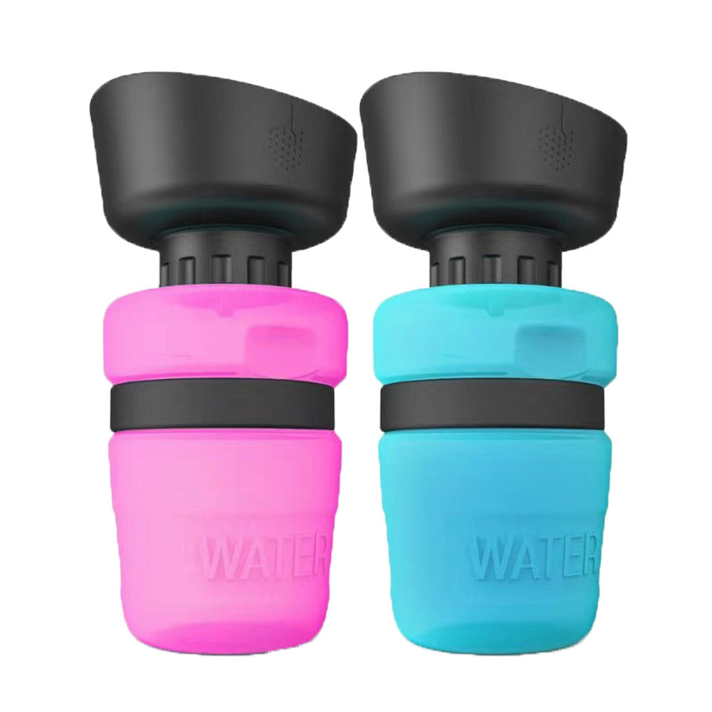 Foldable Pet Outdoor Travel Water Bottle | Dog Dispenser | Klickingz