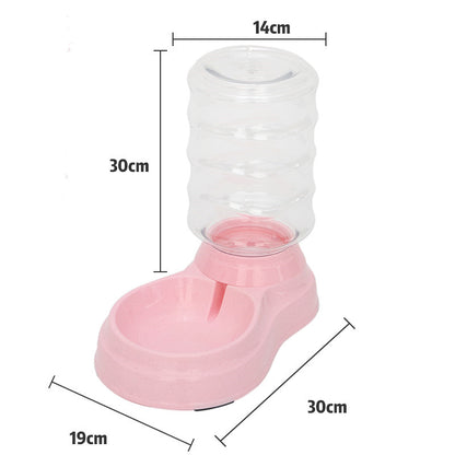 Bubble Ball Pet Water Fountain 1.8L |Cat Dog Auto Feeder |Klickingz