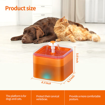 Automatic Circulating Cat Water Fountain | Pet Dispenser | Klickingz