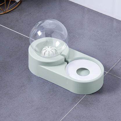 Bubble Ball Pet Water Fountain 1.8L |Cat Dog Auto Feeder |Klickingz