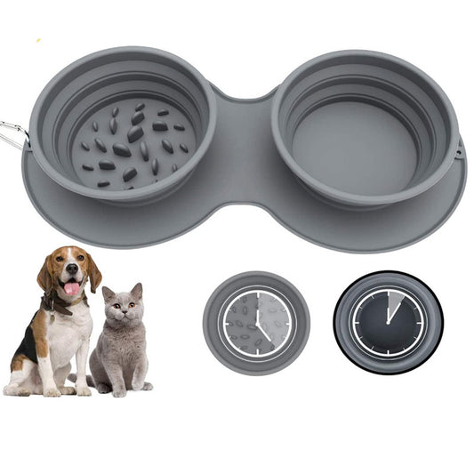 pet slow feeder anti choke dog bowl maze design bloat stop USA