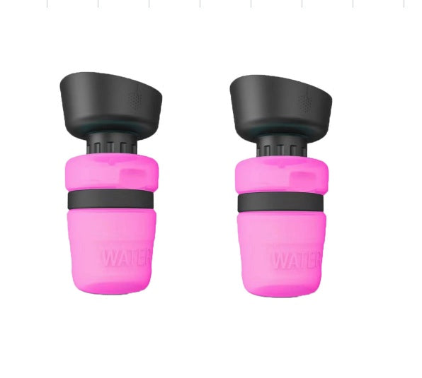 Foldable Pet Outdoor Travel Water Bottle | Dog Dispenser | Klickingz