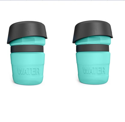 Foldable Pet Outdoor Travel Water Bottle | Dog Dispenser | Klickingz