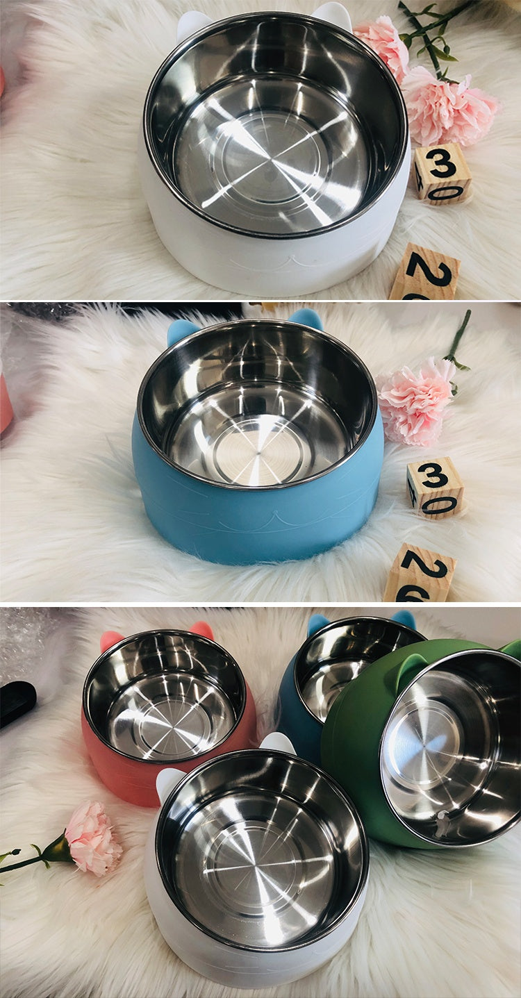 Ceramic Cat & Dog Food Bowl | Stylish Pet Feeding Dish | Klickingz