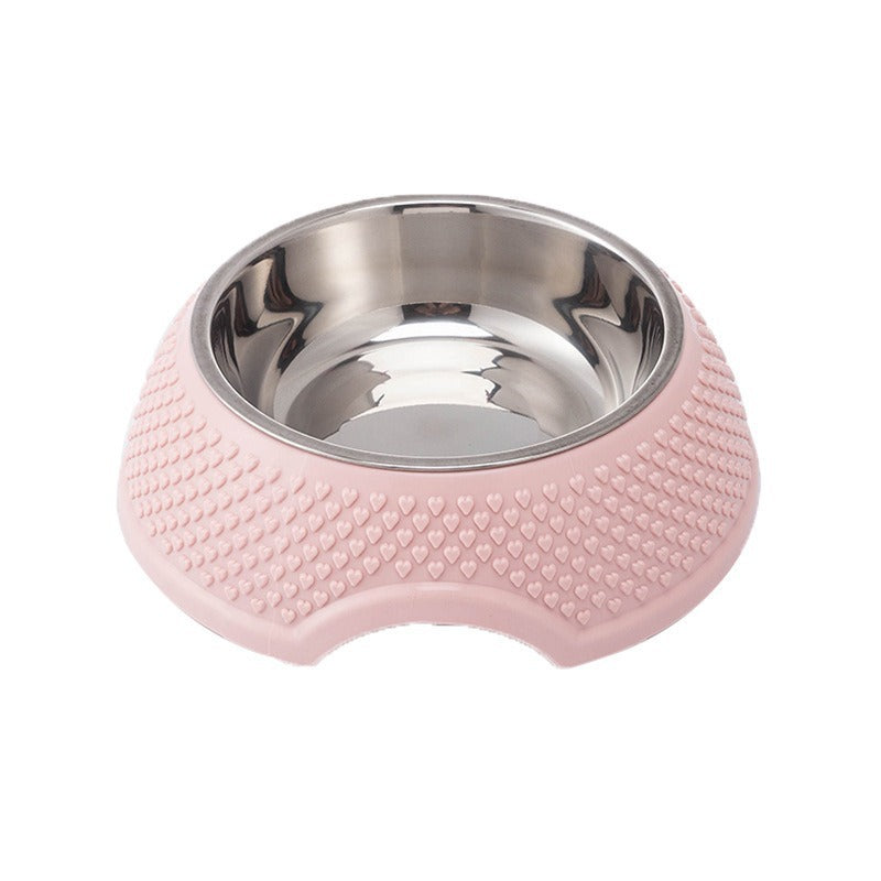 Elevated Stainless Steel Cat Dog Bowl | Neck Protection | Klickingz