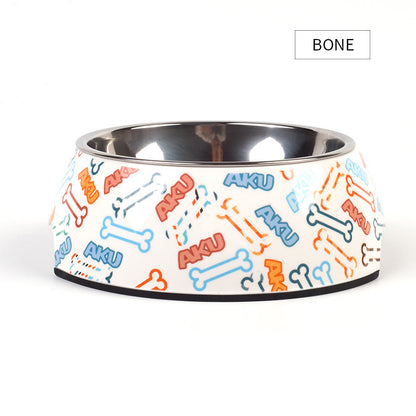 Food Grade Stainless Steel Dog Bowl | Non-Slip Pet Dish | Klickingz