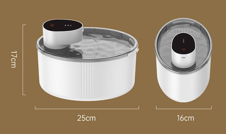 Wireless Smart Mute Cat Water Dispenser | Cordless | Klickingz