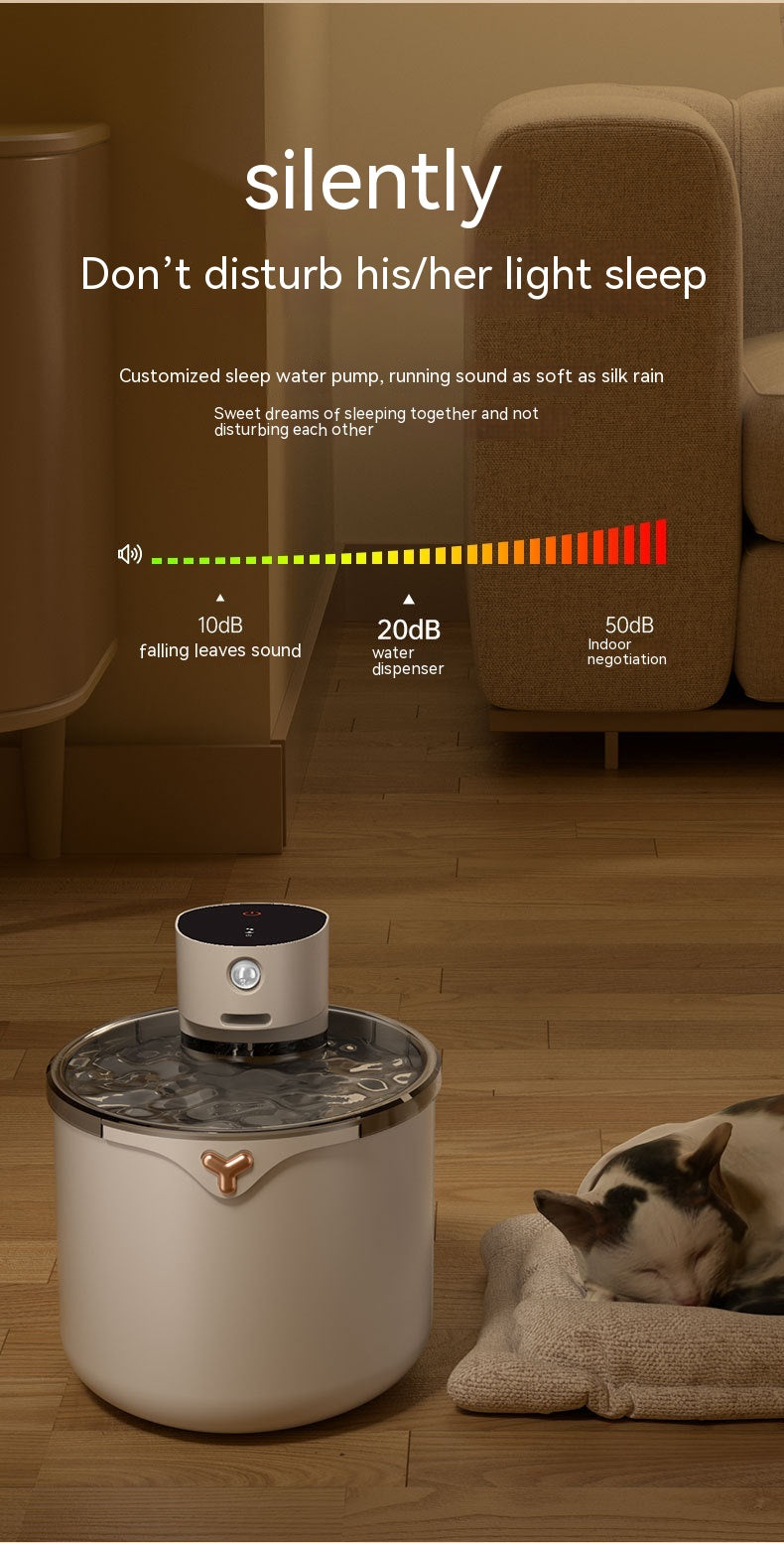 Wireless Smart Mute Cat Water Dispenser | Cordless | Klickingz