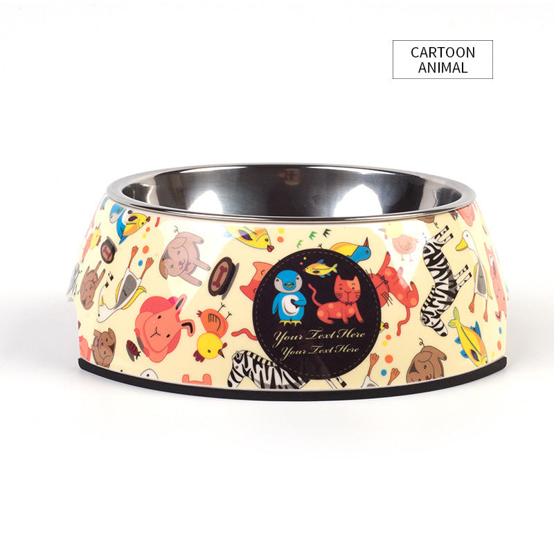 Food Grade Stainless Steel Dog Bowl | Non-Slip Pet Dish | Klickingz