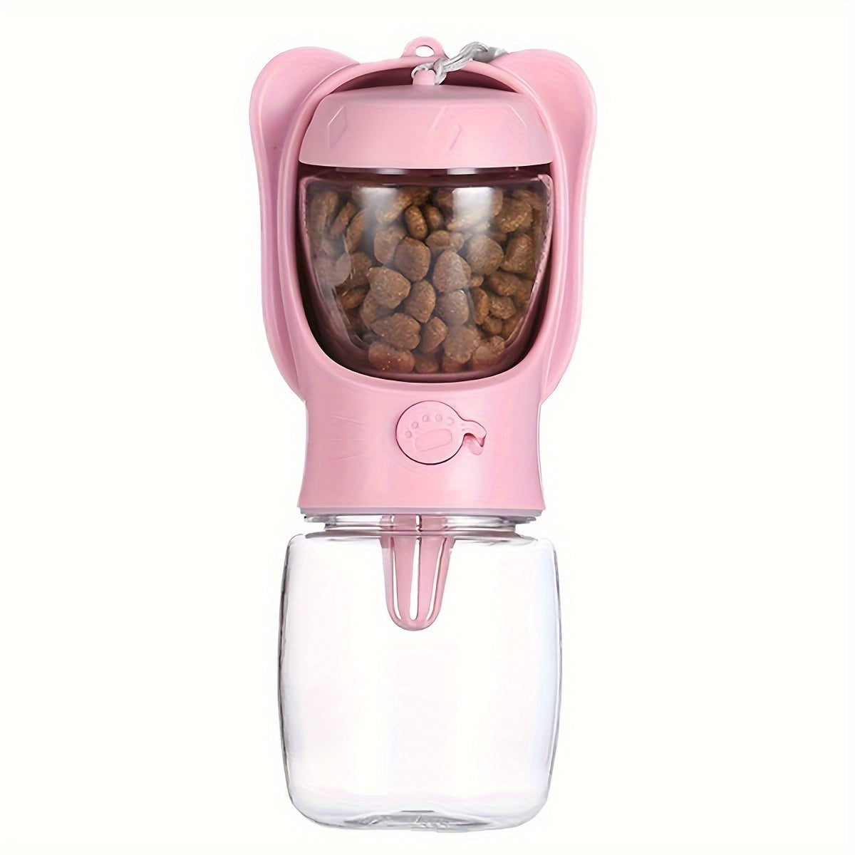 2-in-1 Dog Water Bottle & Food Container | Leak Proof | Klickingz