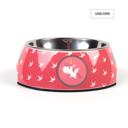 Food Grade Stainless Steel Dog Bowl | Non-Slip Pet Dish | Klickingz