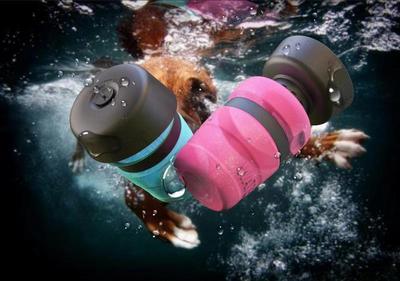 Foldable Pet Outdoor Travel Water Bottle | Dog Dispenser | Klickingz