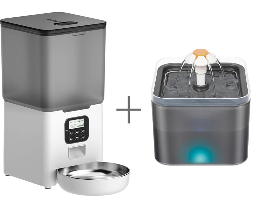 Automatic Circulating Cat Water Fountain | Pet Dispenser | Klickingz