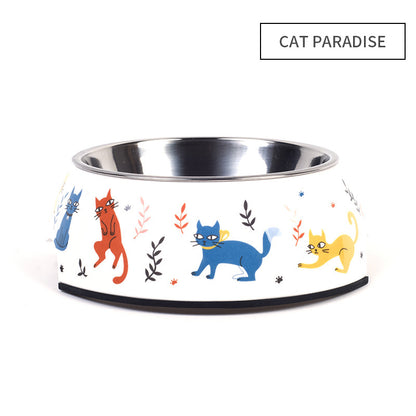 Food Grade Stainless Steel Dog Bowl | Non-Slip Pet Dish | Klickingz