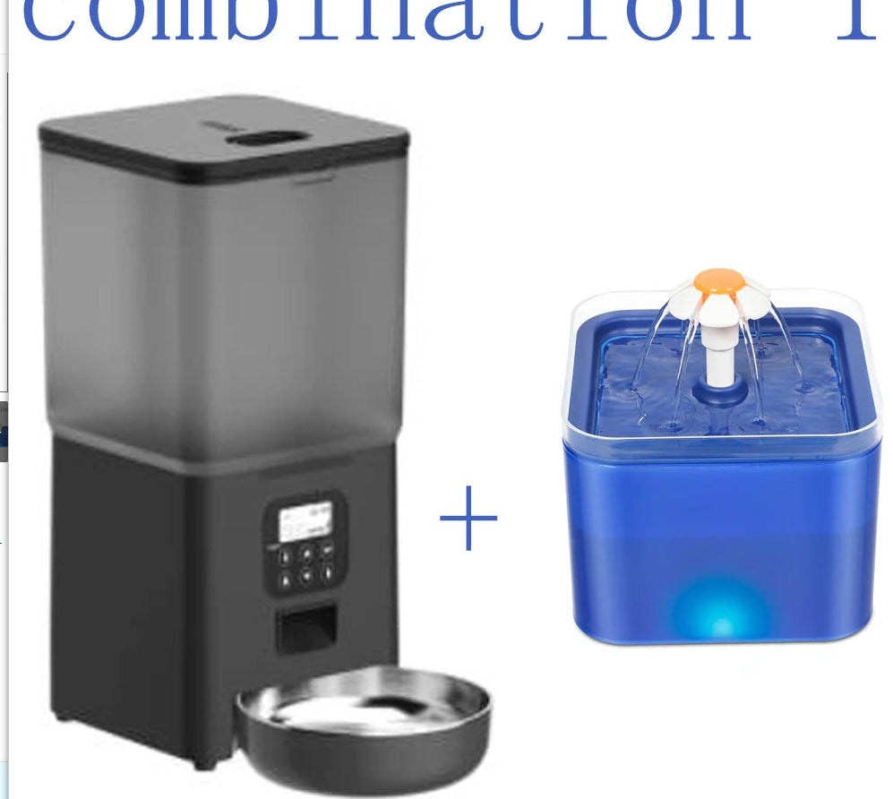 Automatic Circulating Cat Water Fountain | Pet Dispenser | Klickingz