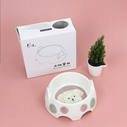 Small Dog Food Bowl | Non-Slip Pet Feeding Dish | Klickingz
