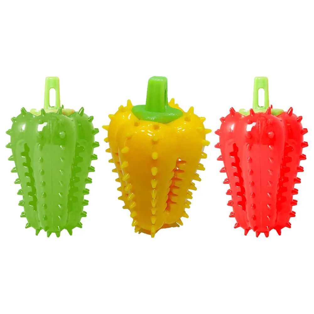 Chili Interactive Dog Chew Toy | Puppy Teething Toy | Klickingz