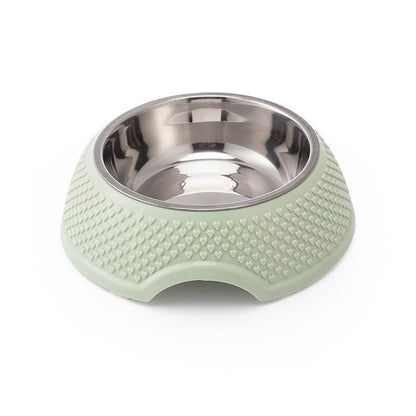 Elevated Stainless Steel Cat Dog Bowl | Neck Protection | Klickingz