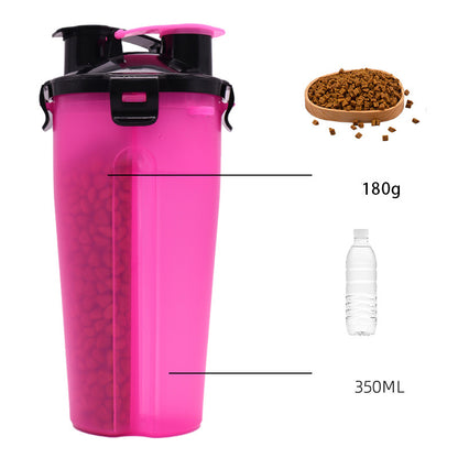 Portable Pet Water Cup | Outdoor Dog Cat Drinking Bottle | Klickingz