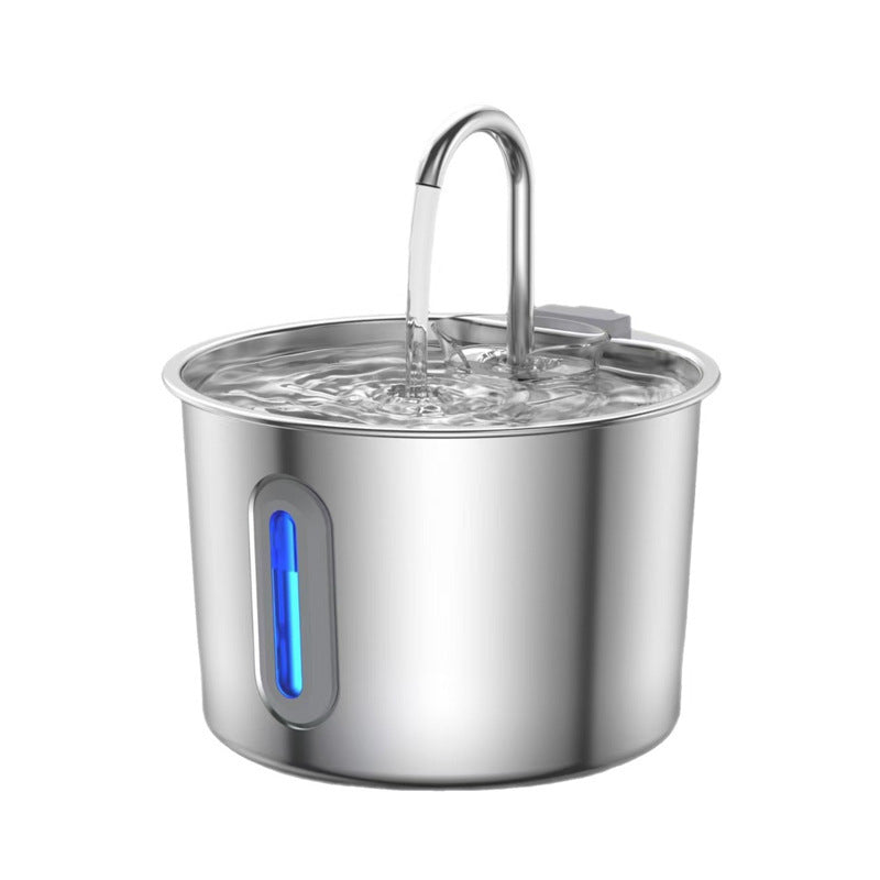 Stainless Steel Automatic Cat Water Dispenser | Klickingz