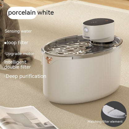 Wireless Smart Mute Cat Water Dispenser | Cordless | Klickingz