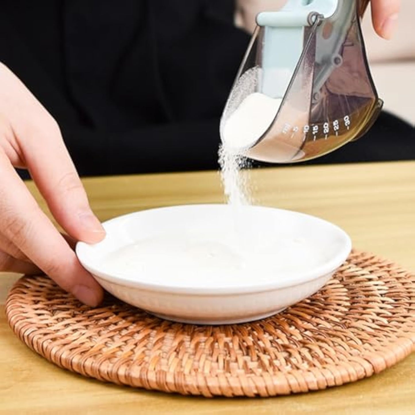Pet Food Measuring Scoop & Scale | Dog Cat Food Cup | Klickingz