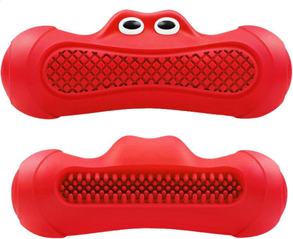 Vocal Rugby Natural Rubber Dog Chew Toy | Bite Resistant | Klickingz