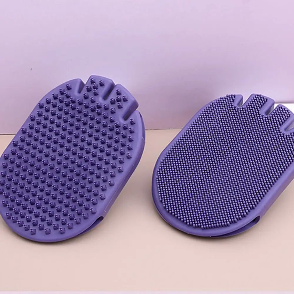 Pet Shampoo Massage Brush | Dual Sided Dog Grooming Brush | Klickingz