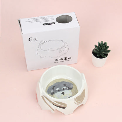 Small Dog Food Bowl | Non-Slip Pet Feeding Dish | Klickingz