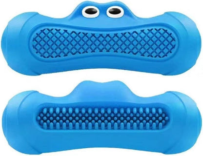 Vocal Rugby Natural Rubber Dog Chew Toy | Bite Resistant | Klickingz