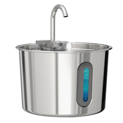 Stainless Steel Automatic Cat Water Dispenser | Klickingz