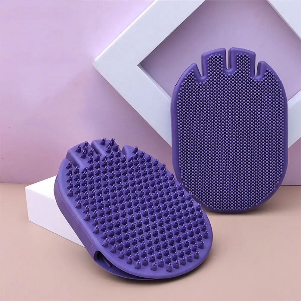 Pet Shampoo Massage Brush | Dual Sided Dog Grooming Brush | Klickingz